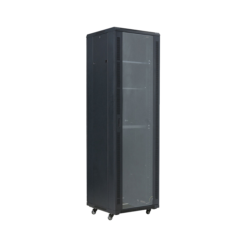 42 Stander -Server -Rack mit Temperatur -Glastür